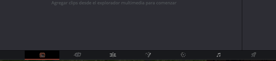 media page davinci resolve